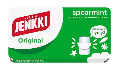Jenkki Original purukumi 18g Spearmint