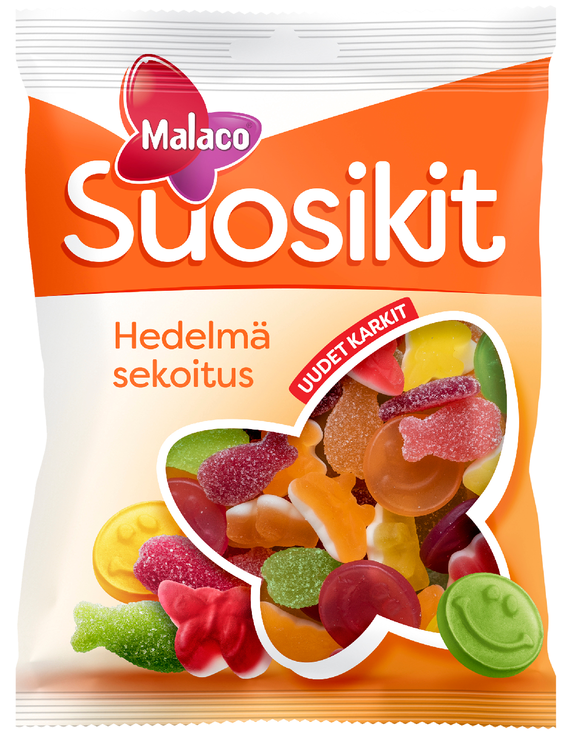 Malaco suosikit 230g hedelmä makeissekoitus