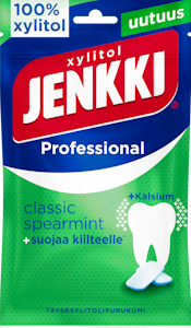 Jenkki Professional Classic Spearmint 90g täysksylitolipurukumi