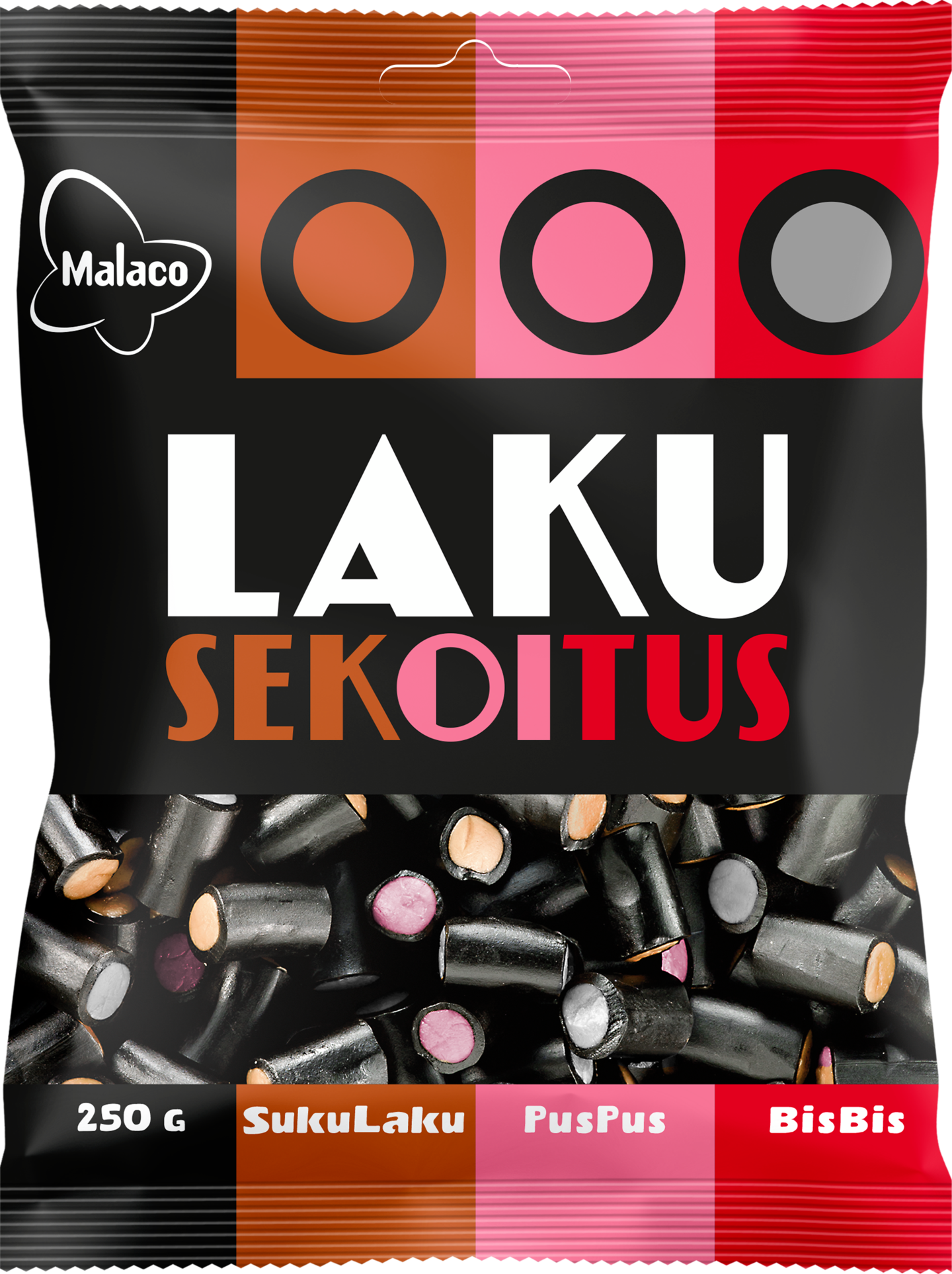 Malaco Lakusekoitus 250g