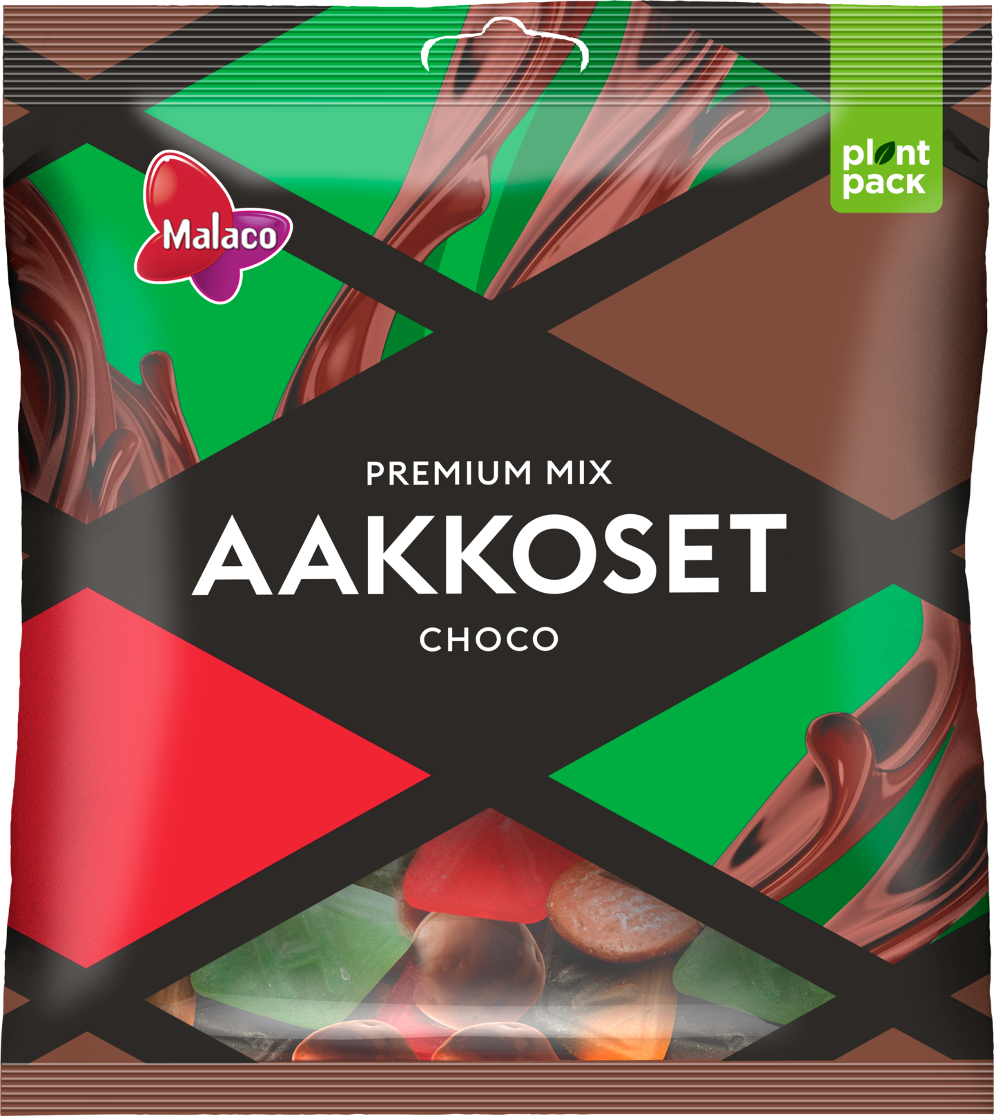 Malaco Aakkoset Choco 280g makeissekoitus