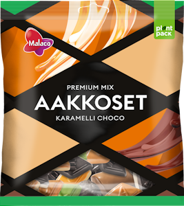 Aakkoset Karamelli Choco 290g makeissekoitus