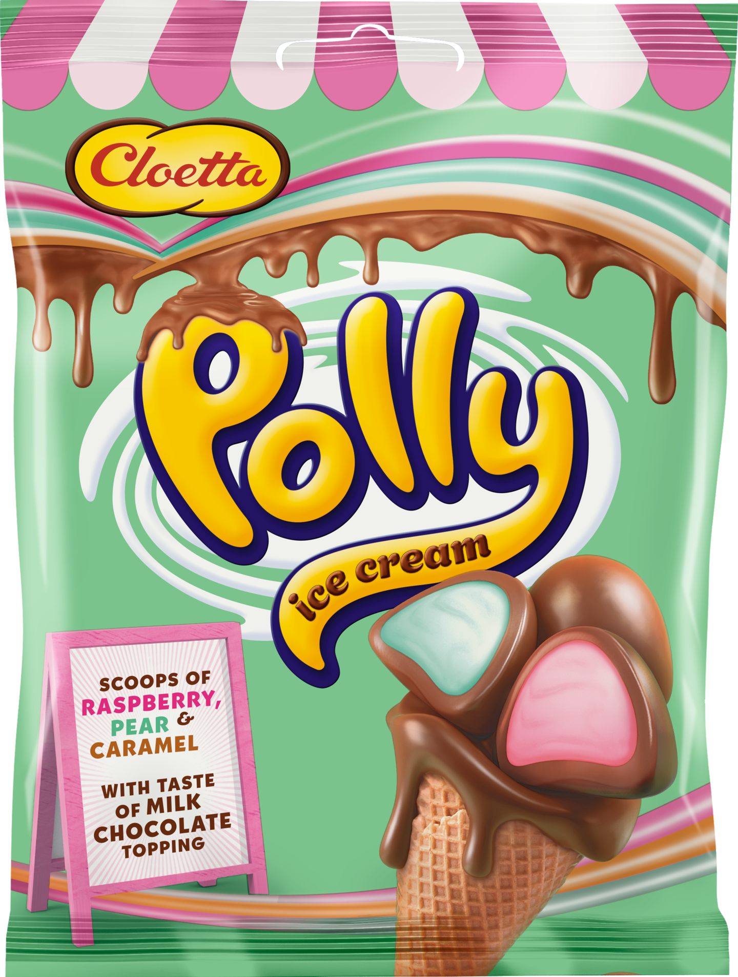 Polly makeissekoitus 180g ice cream