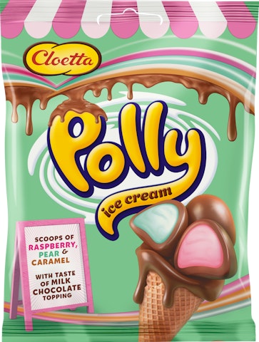 Polly makeissekoitus 180g ice cream