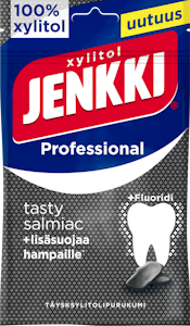 Jenkki Professional 90g ksylitolipurukumi tasty salmiac