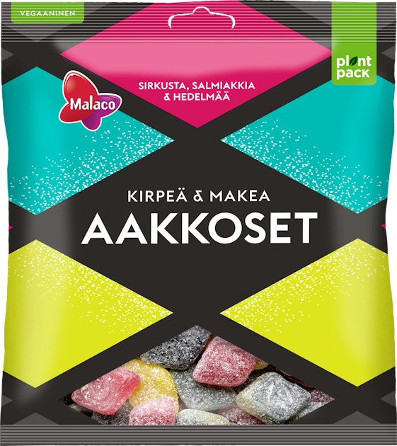 Aakkoset makeissekoitus 280g Kirpeä & Makea | K-Ruoka Verkkokauppa
