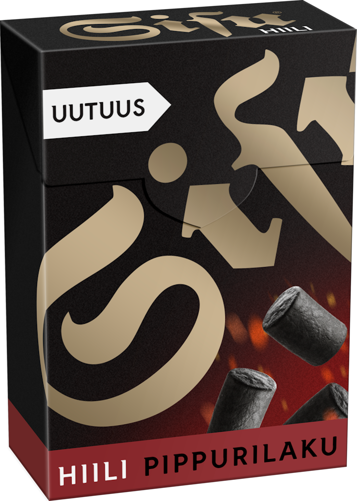 Sisu Pippurilaku Hiili pastilli 80g - HoReCa-tukku Kespro