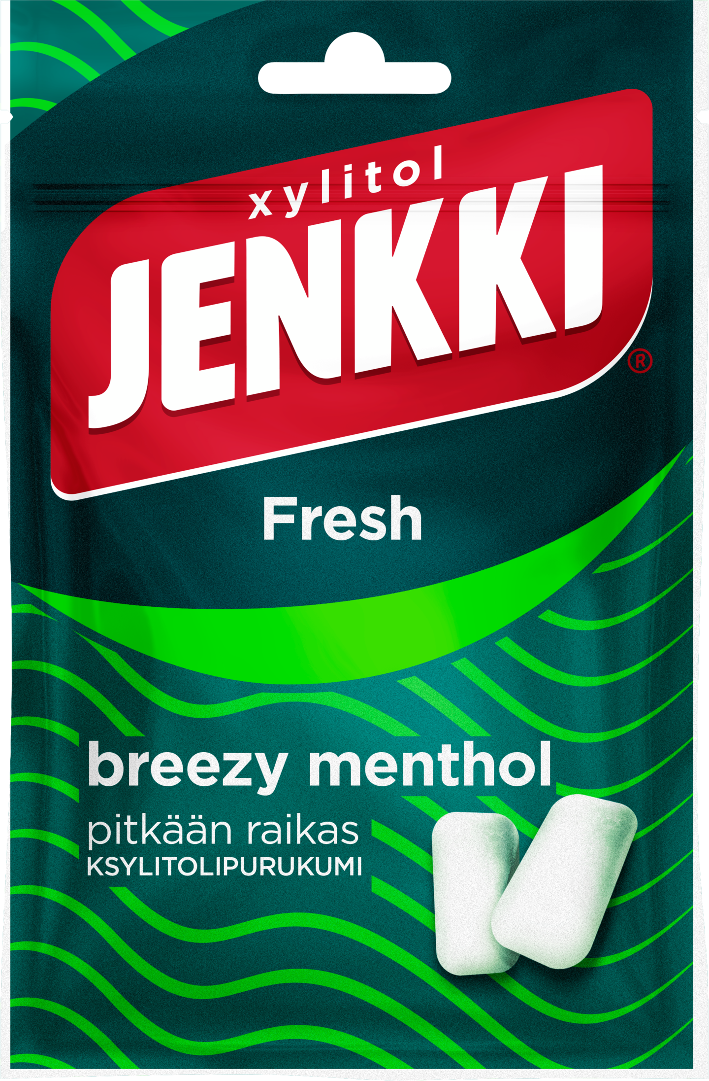 Jenkki Fresh ksylitolipurukumi 35g Breezy Menthol