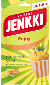 Jenkki Enjoy ksylitolipurukumi 70g Pineapple Slush