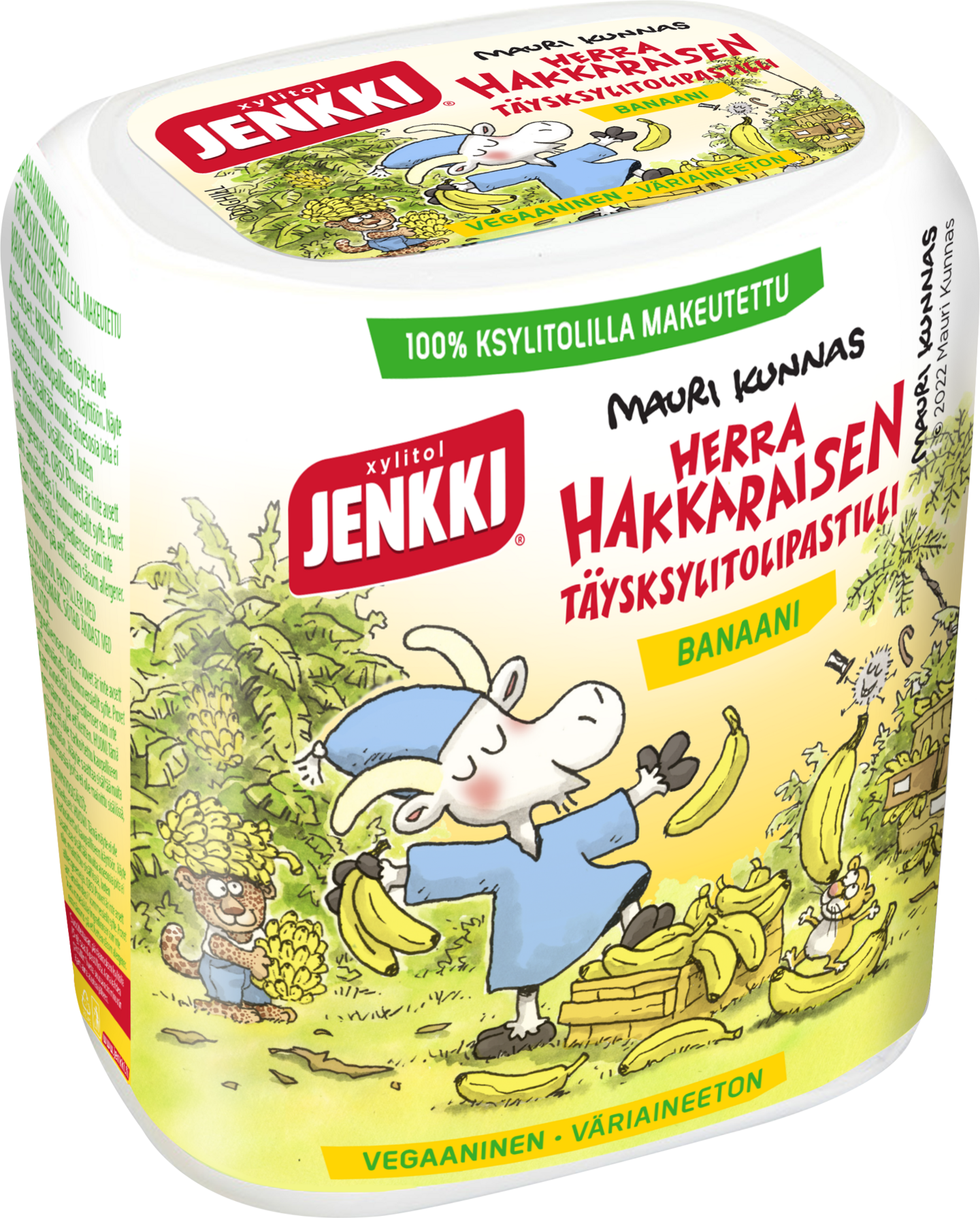 Jenkki Herra Hakkaraisen täysksylitolipastilli banaani 45g