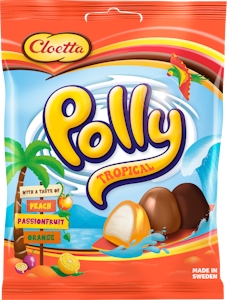 Cloetta Polly Tropical makeissekoitus 180g