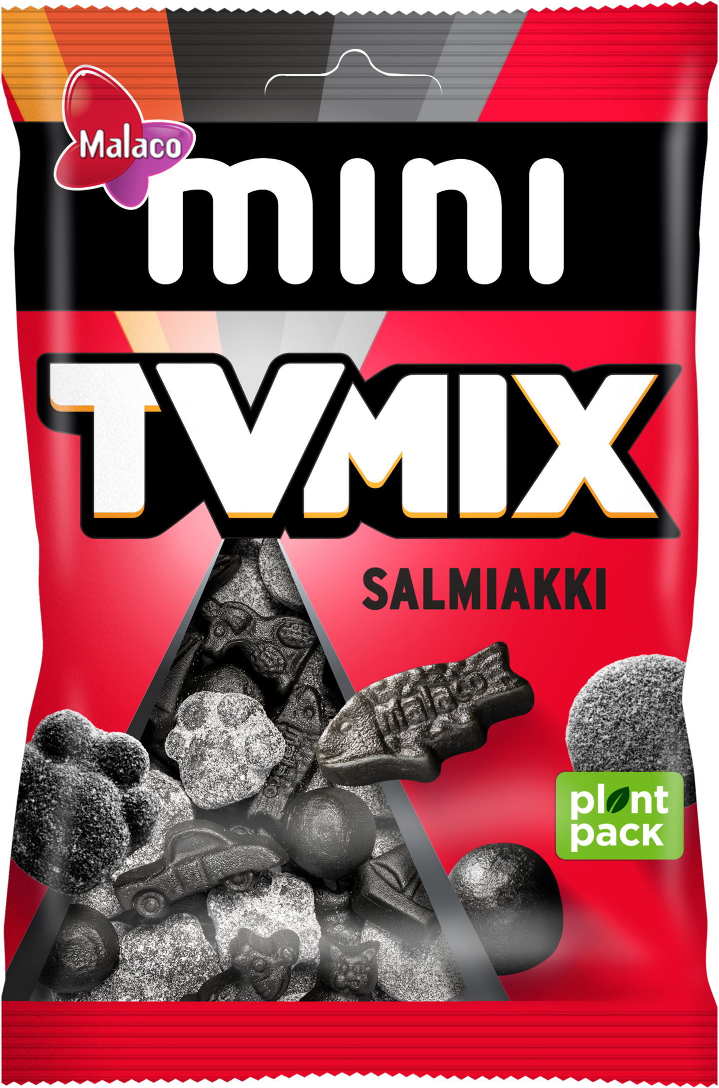 Malaco Mini TV Mix salmiakki 110g
