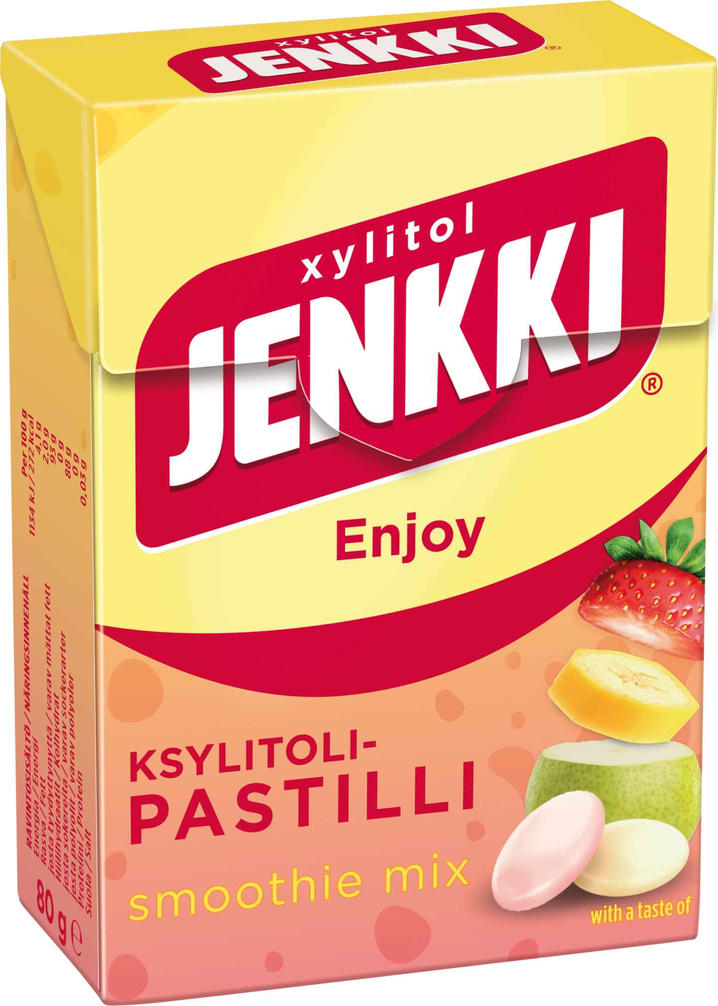 Jenkki Enjoy Smoothie Mix ksylitolipastilli 80g