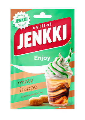 Jenkki Enjoy Minty Frappe ksylitolipurukumi 35g