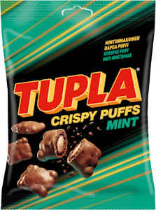 Tupla Crispy Puffs Mint makeinen 170g PPA