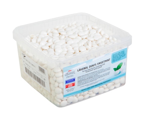 Läkerol Dents 2,5kg Sweet Mint pastilli