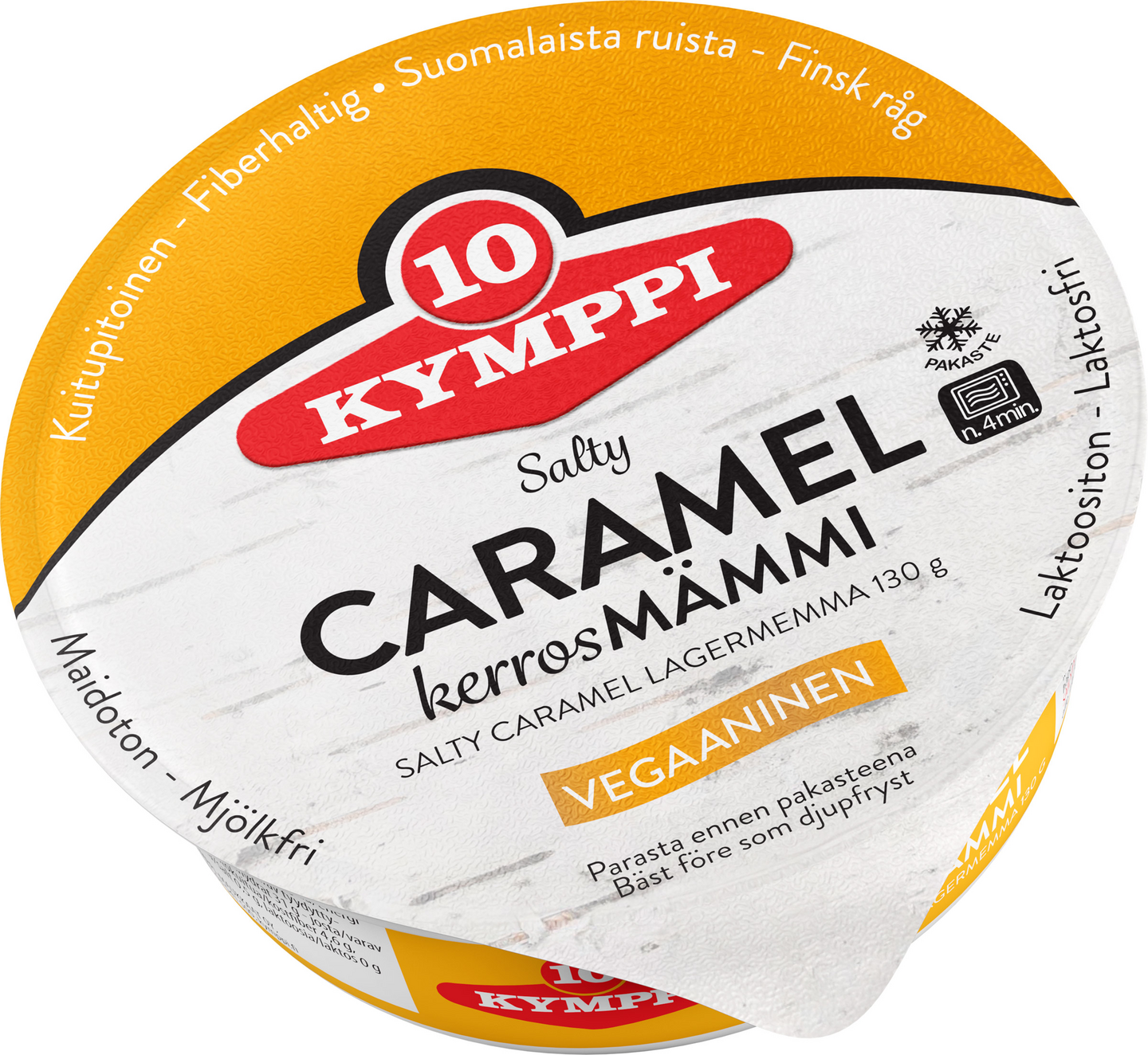 Kymppi kerrosmämmi 130g salty caramel pakaste