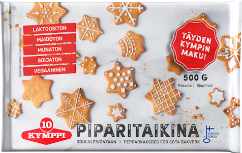 Kymppi piparitaikina 500g pakaste