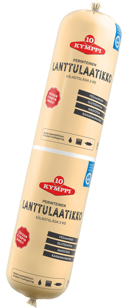 Kymppi Lanttulaatikko 2kg maidoton raakapakaste