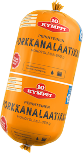 Kymppi Porkkanalaatikko raakapakaste 850g