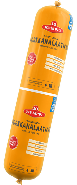 Kymppi Porkkanalaatikko 2kg laktoositon raakapakaste