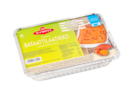 Kymppi bataattilaatikko 630g kypsä