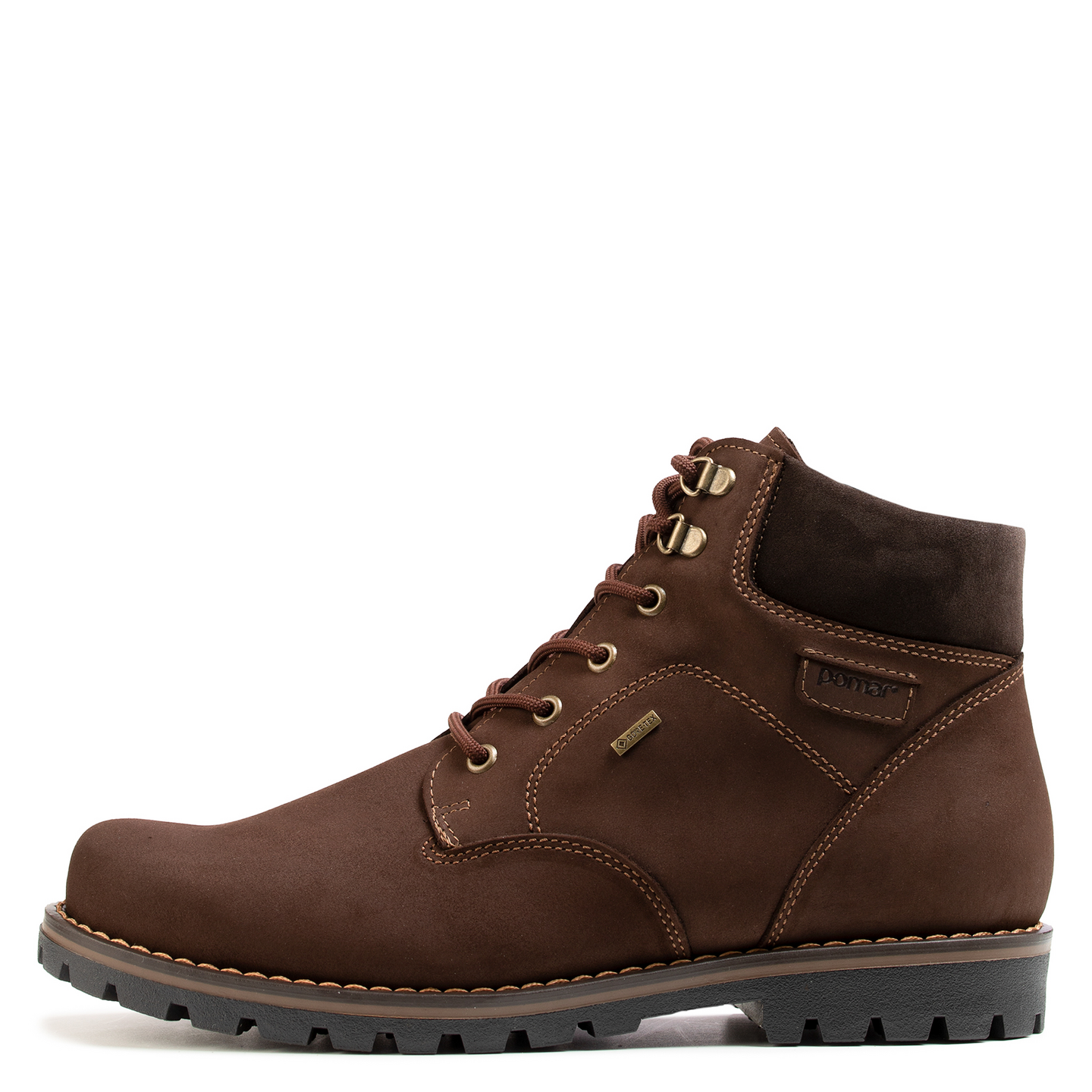 Pomar miesten GTX nilkkurit KUORI 68289 ruskea