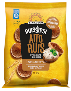 Linkosuo aito ruissipsi 150 g TEHOLAVA