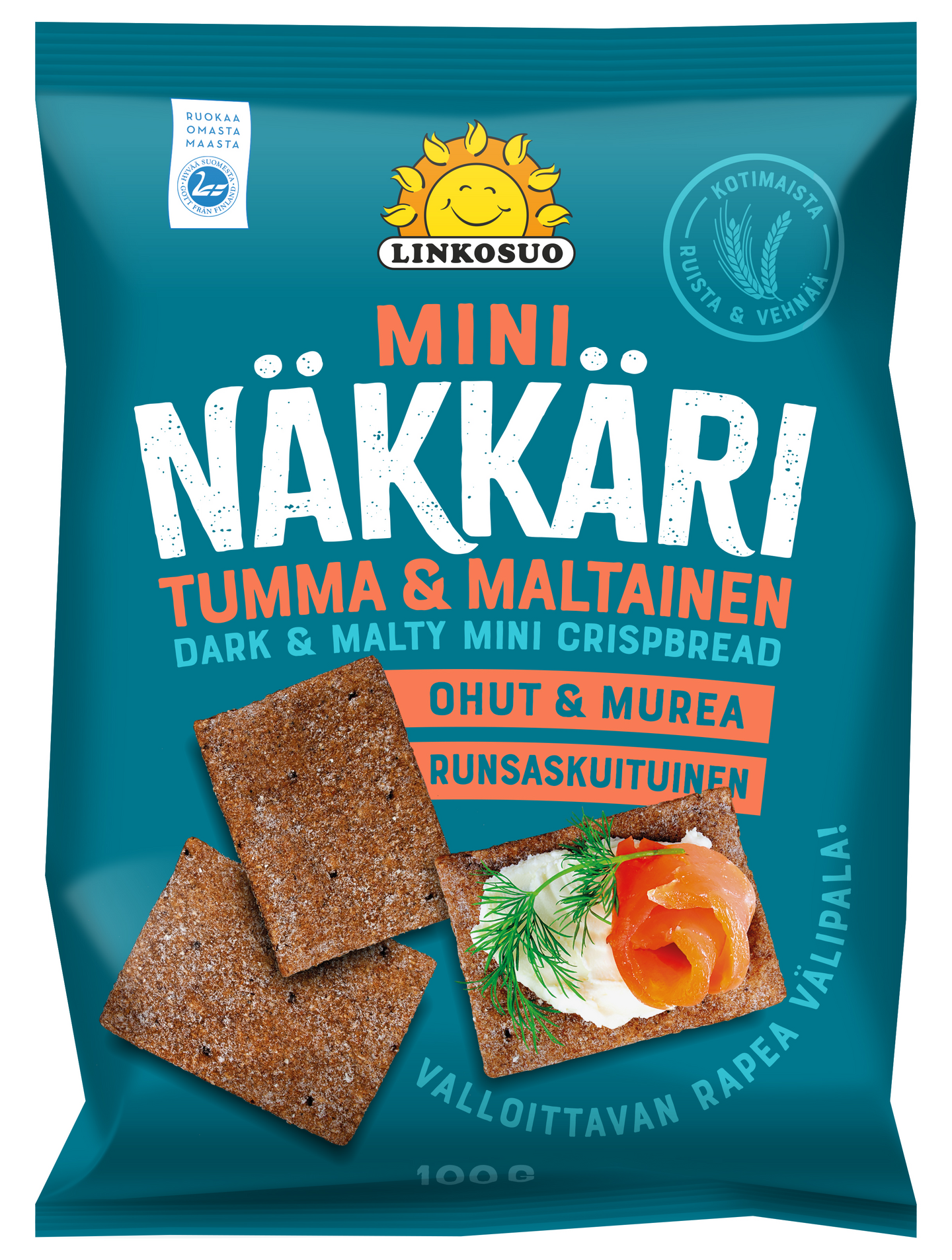 Linkosuo Mininäkkäri 100g tumma maltainen