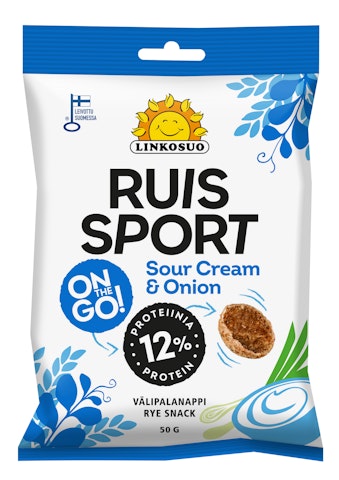 Linkosuo Rye Sport Sour cream Onion 50g