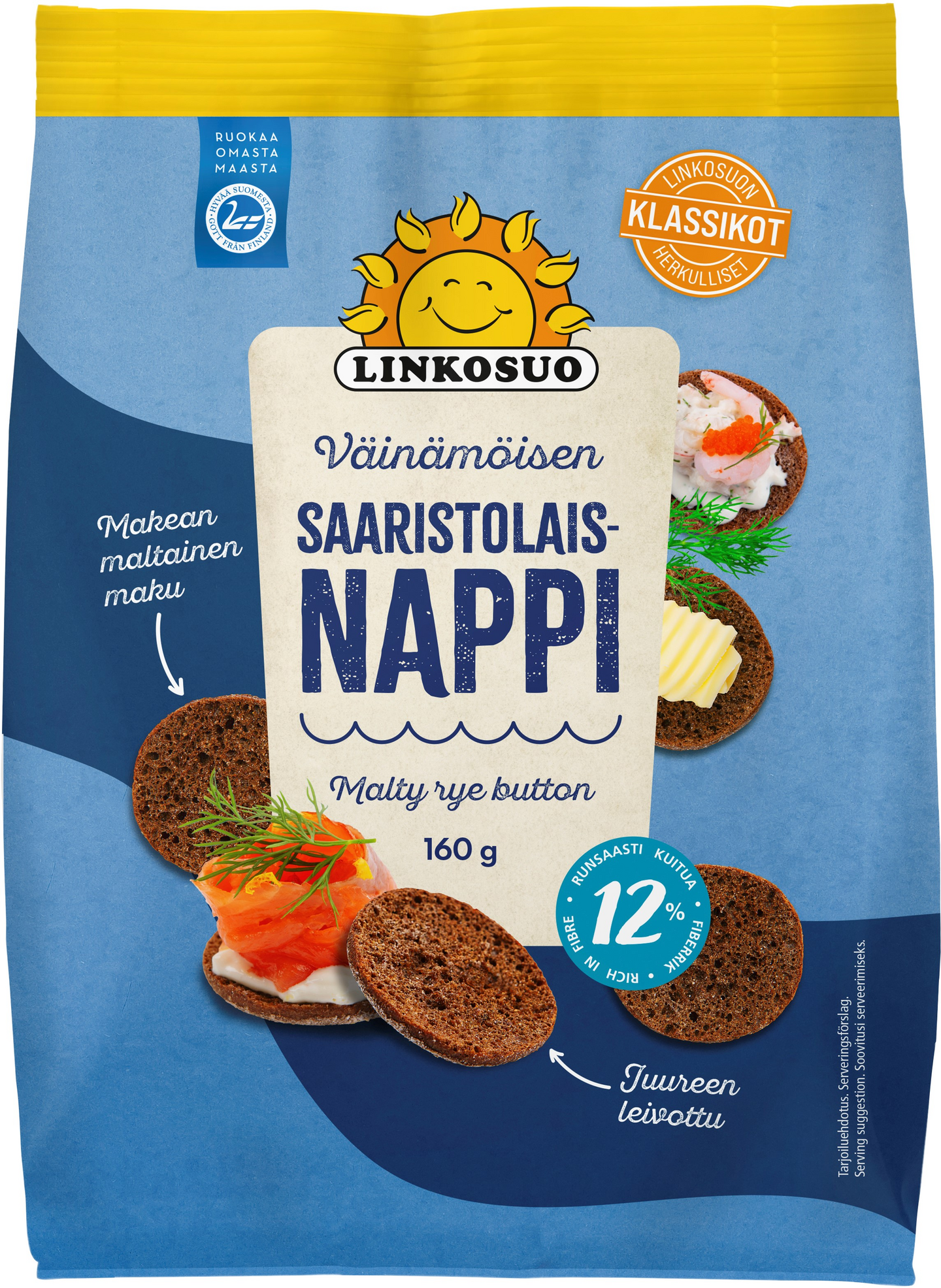 Linkosuo Väinämöisen saaristolaisnappi 160g