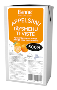 Bonne 1l Appelsiinitäysmehutiiviste 500%