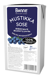 Bonne 1l Mustikkasose 100%