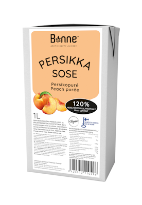Bonne 1l Persikkasose 120%