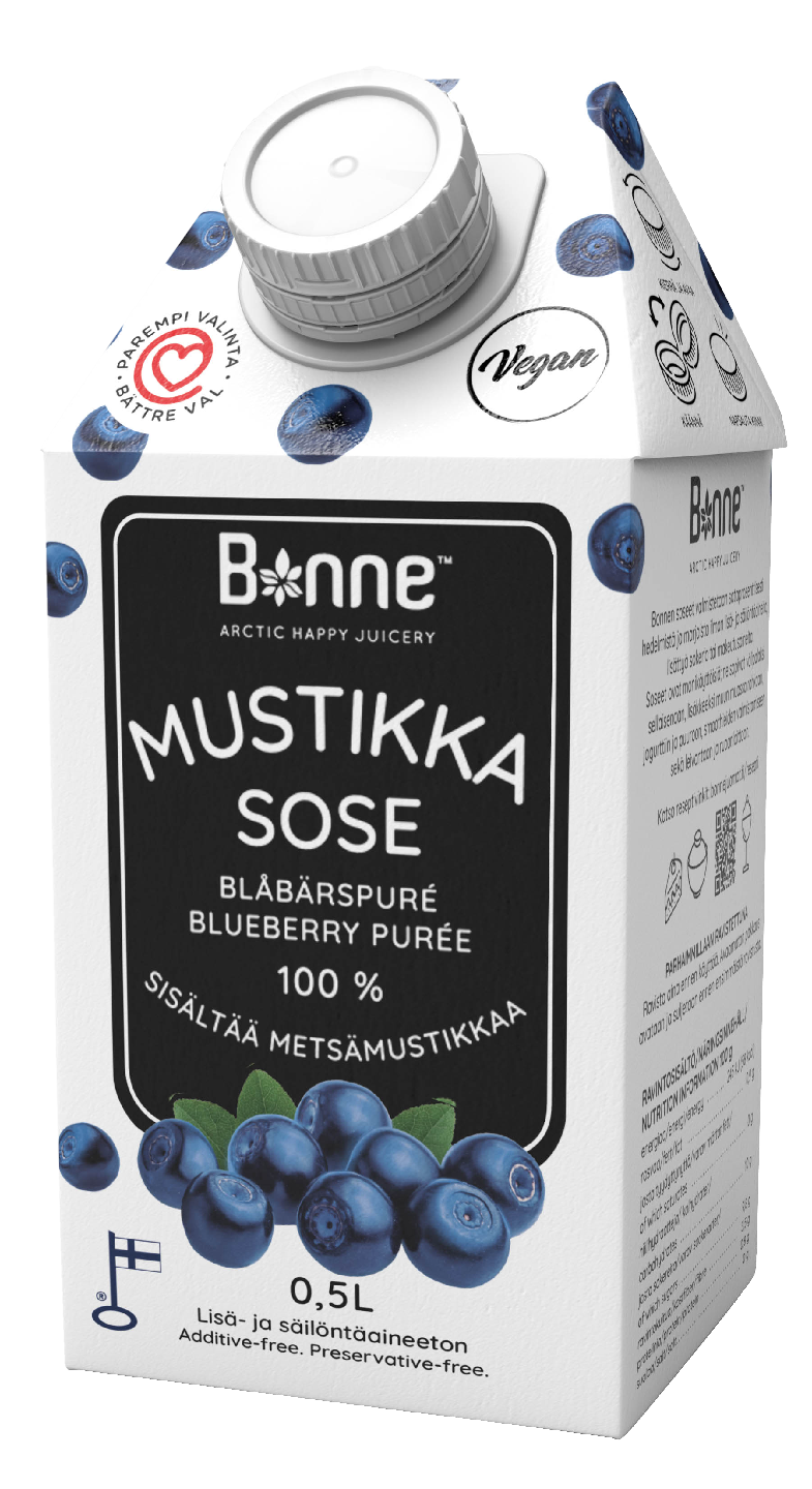 Bonne Premium Mustikkasose 100% 0,5l