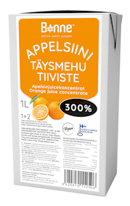 Bonne 1l Appelsiinitäysmehutiiviste 300%