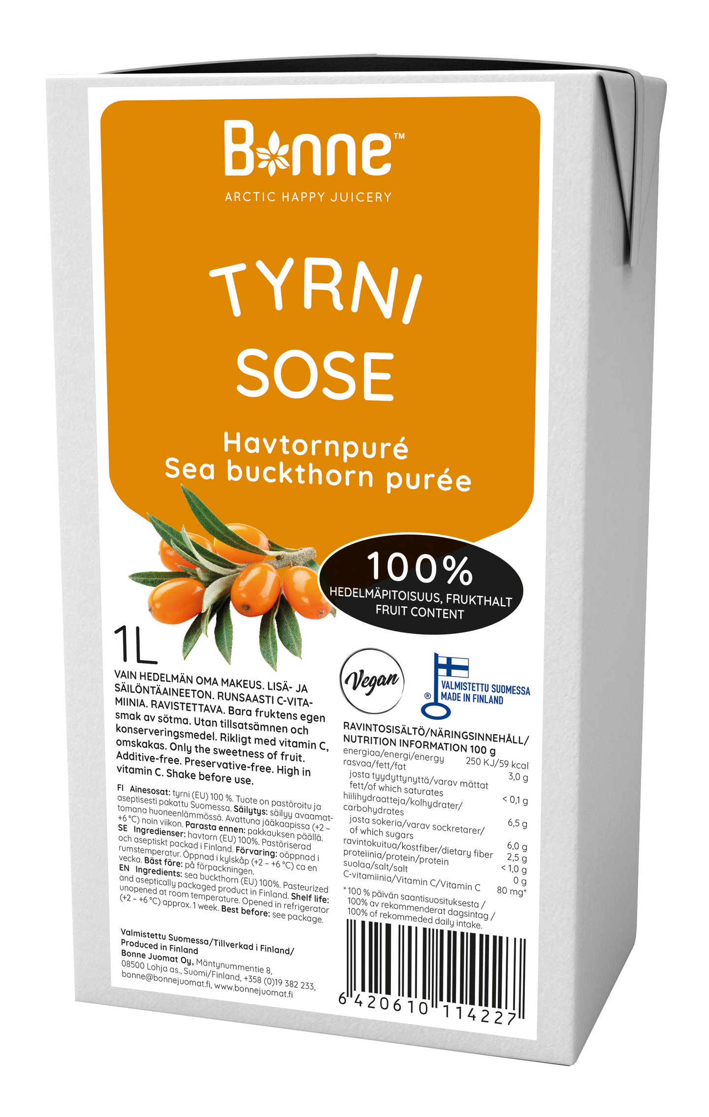 Bonne tyrnisose 100% 1l