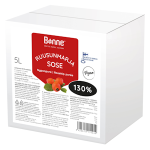 Bonne ruusunmarjasose 130% 5l bib