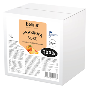 Bonne persikkasose 200% 5l bib