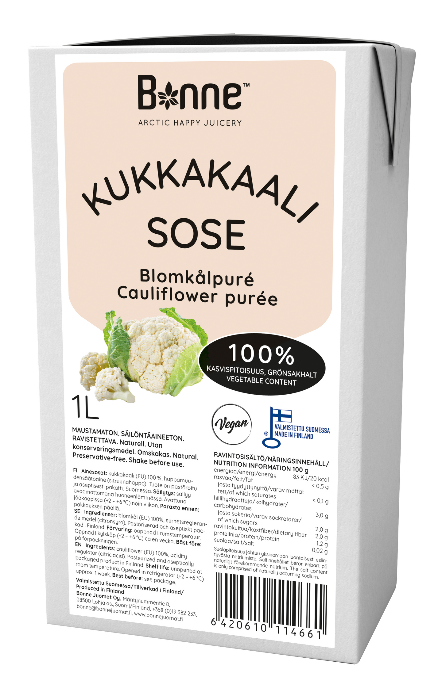 Bonne Premium kukkakaalisose 1l