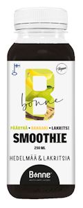 Bonne B-smoothie 250ml päärynä-banaani-lakritsi