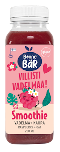 Bonne Bär kaurasmoothie 250ml  vadelma