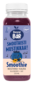 Bonne Bär kaurasmoothie 250ml mustikka