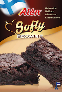 Alen softy brownie 500g gluteeniton pakaste