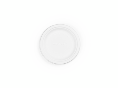 Vegware bagasse-lautanen 15cm 125kpl