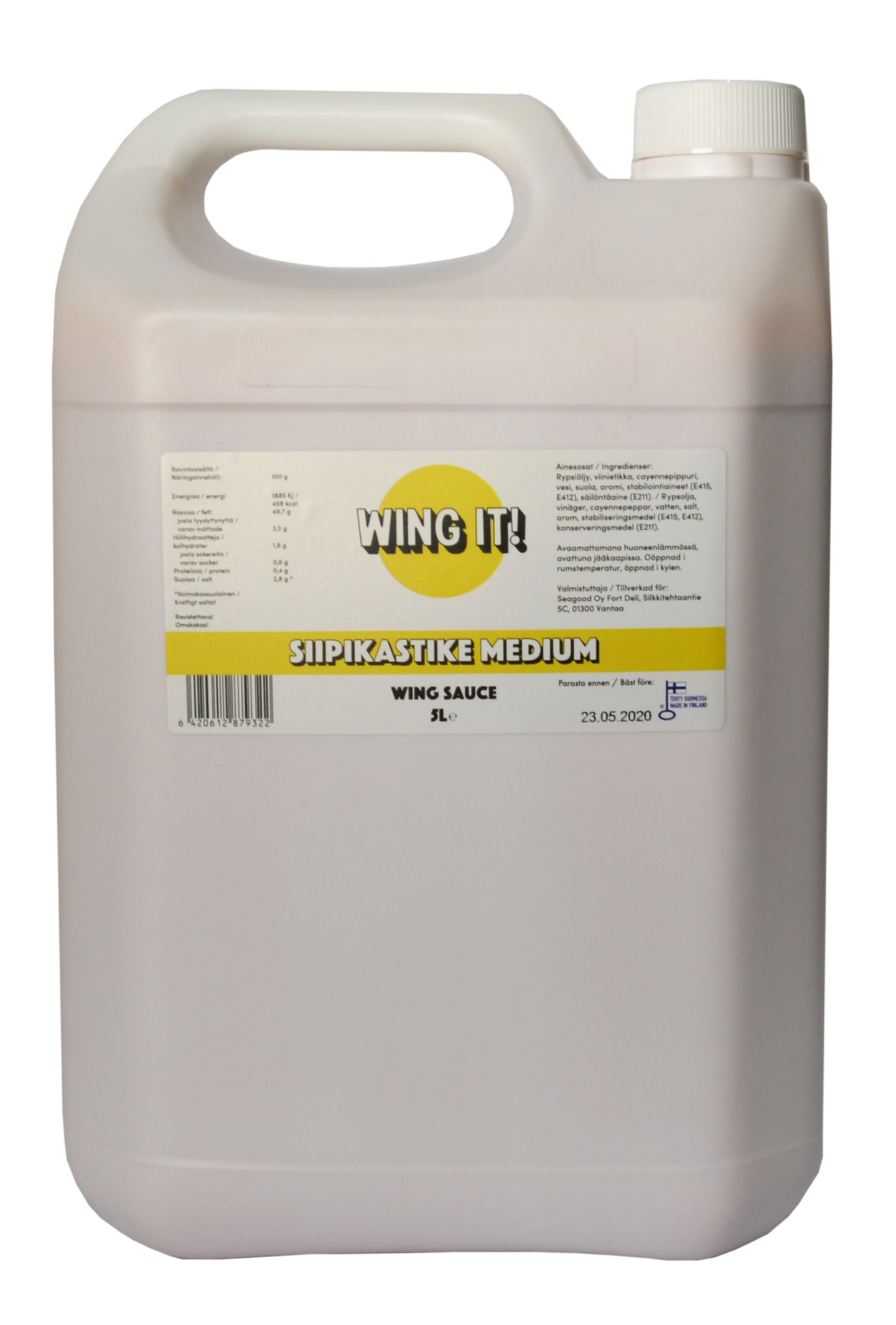 Wing It! Siipikastike Medium 5l