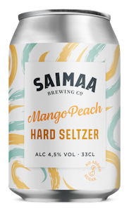 Saimaa Hard Seltzer Peach Mango 4,5% 0,33l