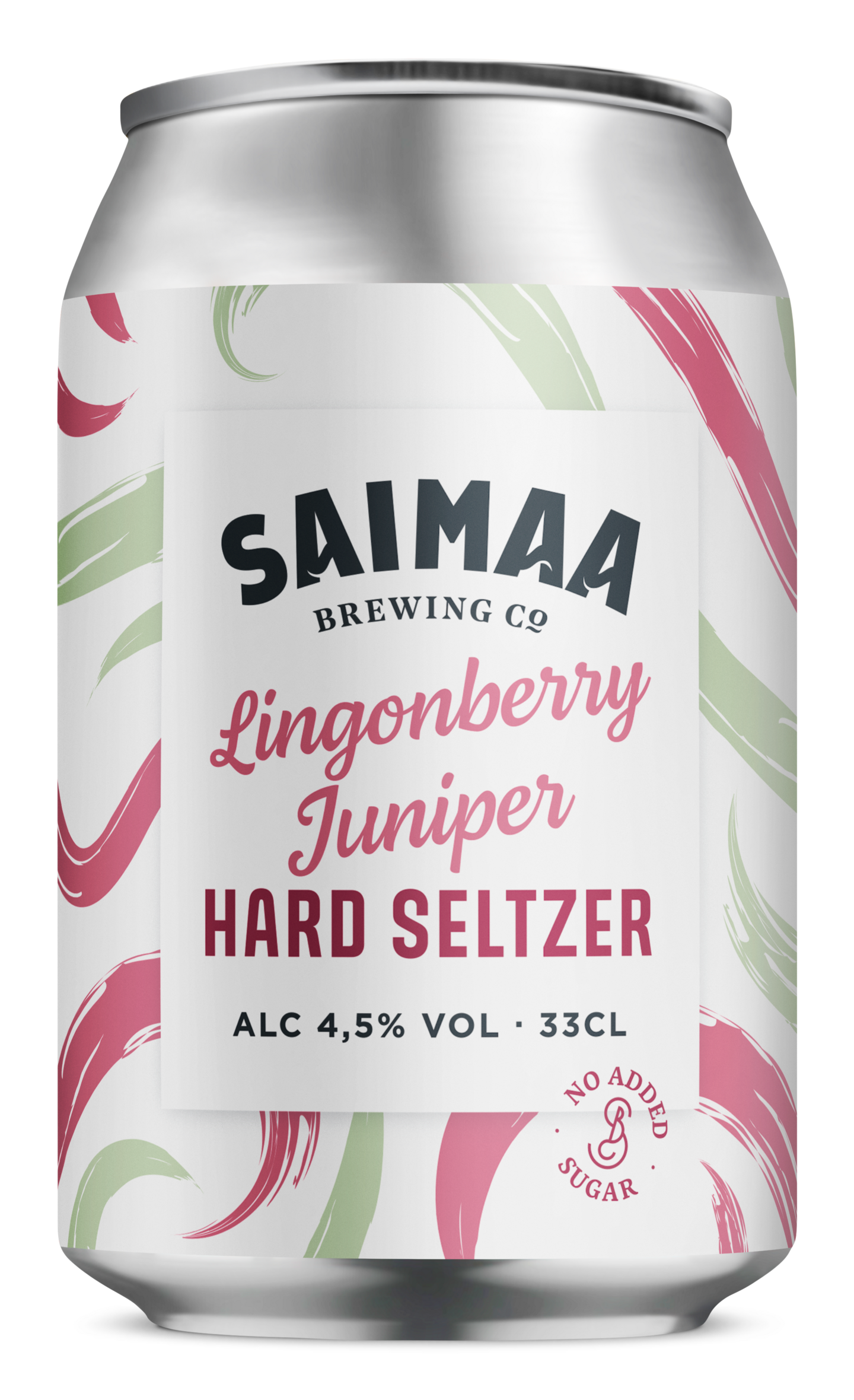 Saimaa Hard Seltzer Lingonberry Juniper 4,5% 0,33l