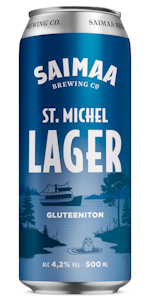 Saimaa St Michel Lager 4,2% olut 0,5l gluteeniton