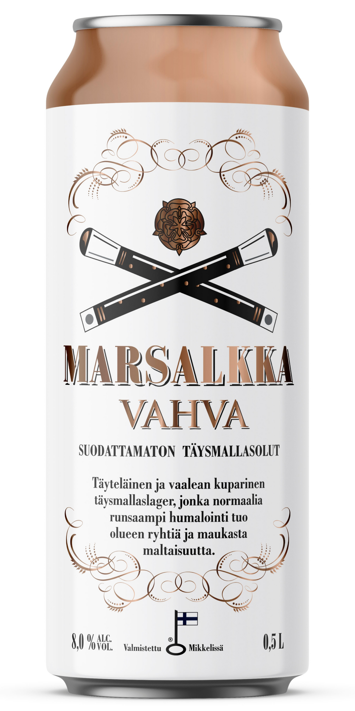 Marsalkka Vahva Lager olut 8,0% 0,5l